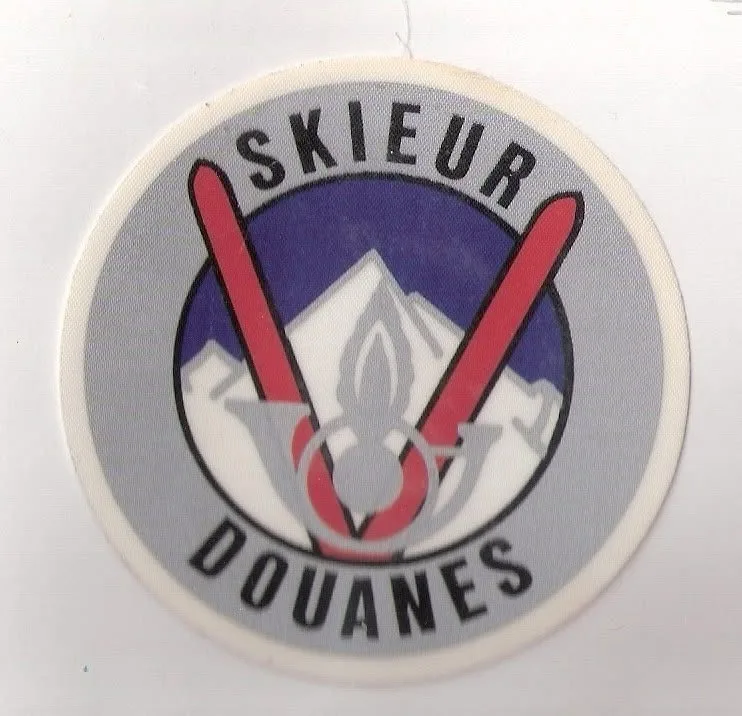 Douanes - Skieur