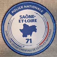 Ecusson DDPN 71 (Saône-et-Loire)
