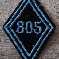 Losange 805eme GRET / Modèle Troupe 