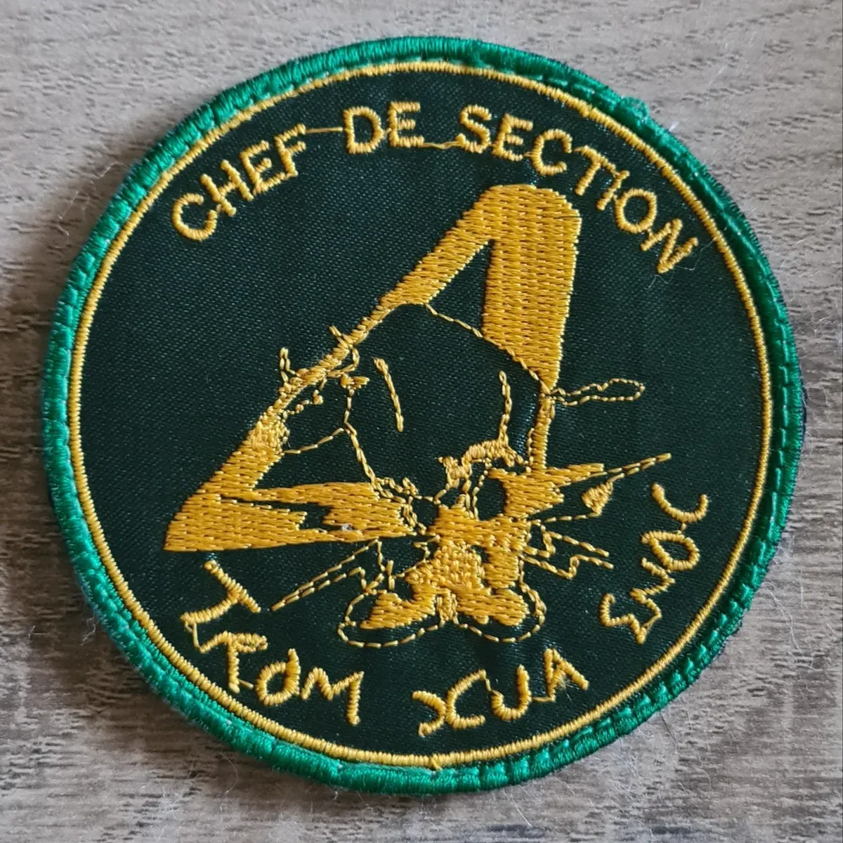 53e RT/ 4e Cie / Chef de section 