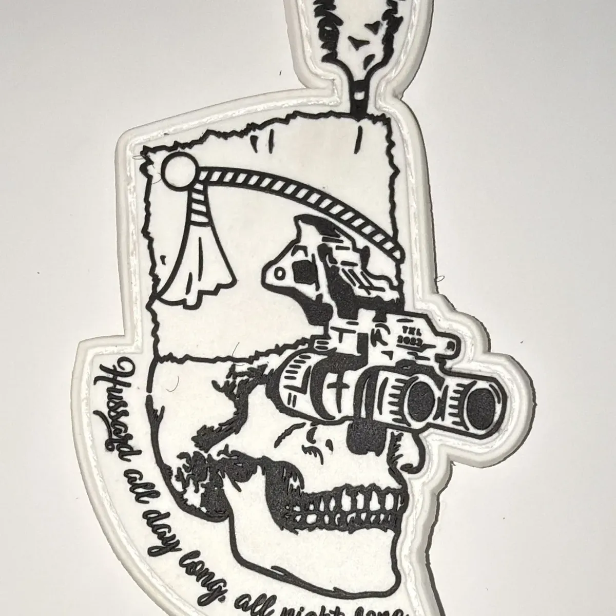 2ème Régiment de Hussards, patch moral