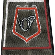 Passant d'épaule du 1er-2ème Régiment de Chasseurs - 6ème Escadron
