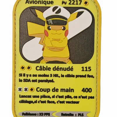 ESTA Septaine Avionique Pikachu