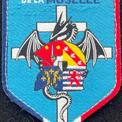 SDIS Moselle 57 bleu clair