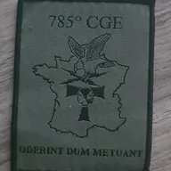 785e CGE / Bordure noir