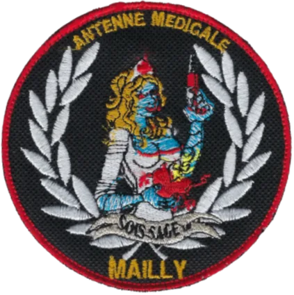 SSA : Antenne Médicale 52 (Mailly) Sois Sage fond noir