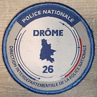 Ecusson DIPN 26 (Drôme)