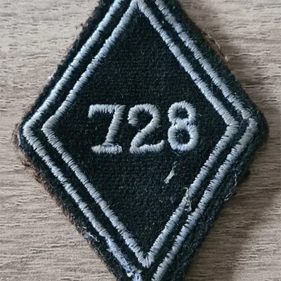 Losange 728eme CT / Modèle Troupe 