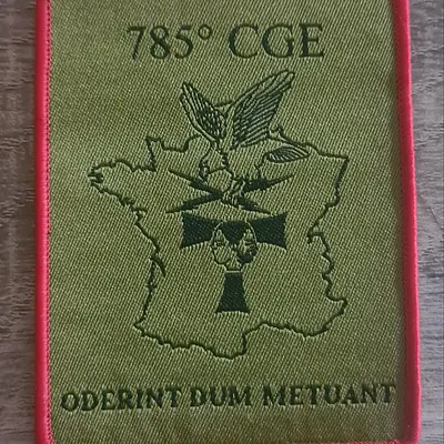 785eme CGE / Bordure rouge