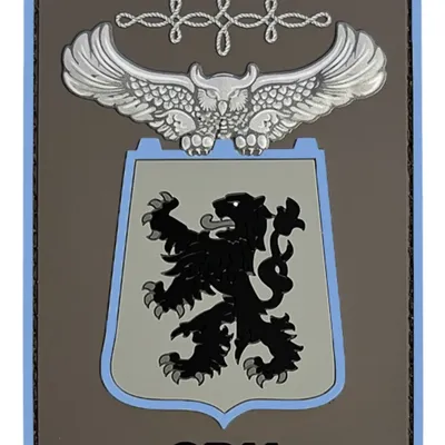 2ème Régiment de Hussards, patch d’épaule 4ème Escadron 