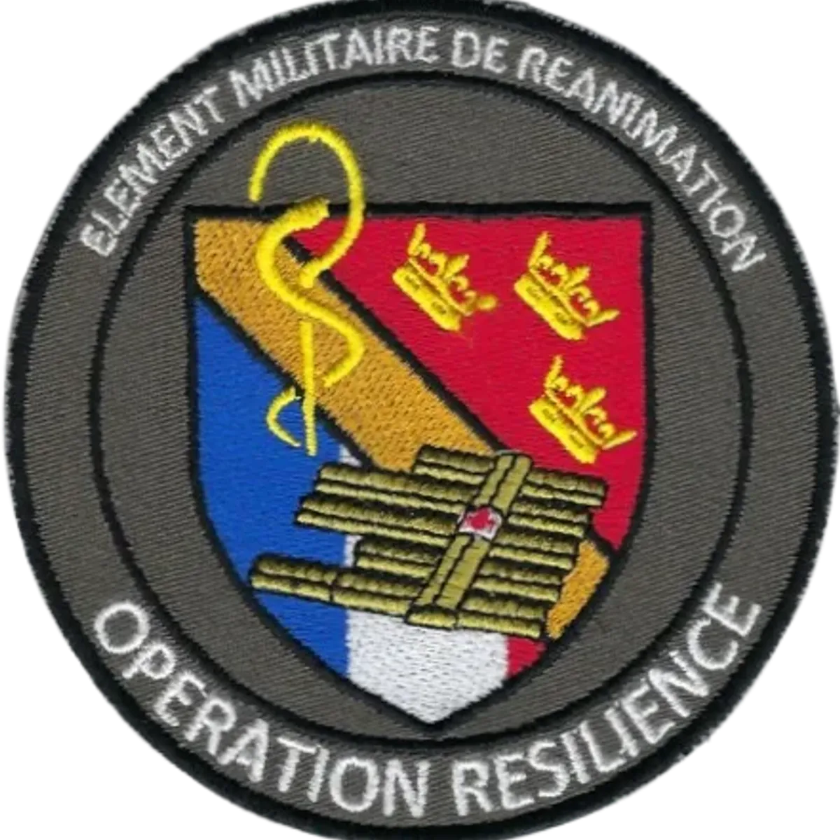 SSA : Elément Militaire de Réanimation Opération Résilience Mulhouse (100mm)