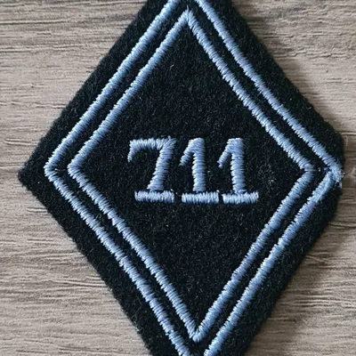 Losange 711eme CT / Modèle Troupe 