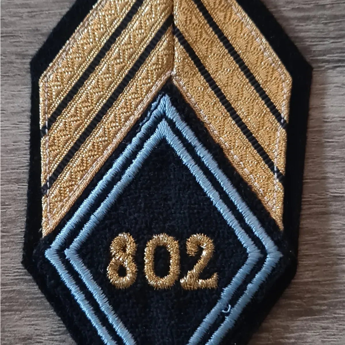 Losange 802eme GRET / Modèle Cadre / Sergent Chef 