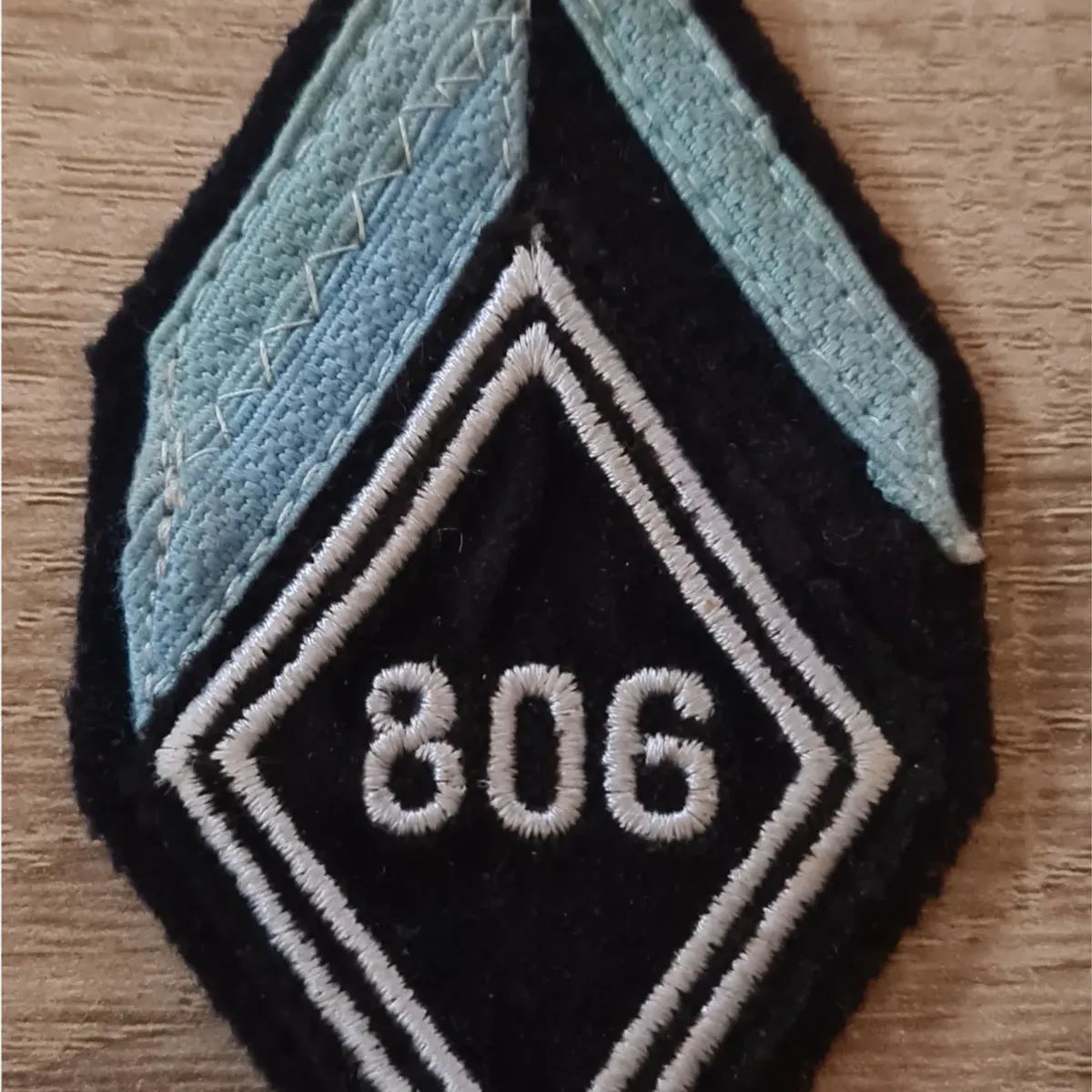 Losange 806eme GRET / Modèle Troupe / Caporal Maître Ouvrier 