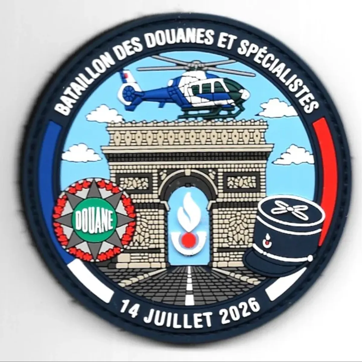 Douanes - Bataillons et spécialistes - 14 juillet 2026
