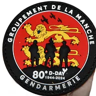 Écusson du GGD50 80eme anniversaire du Dday