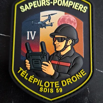 Sapeur-Pompier Telepilote Drone Sdis 59 