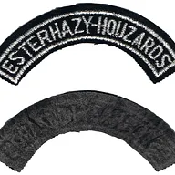 3ème Régiment de Hussards - Titre d'épaule ESTERHAZY HOUZARDS