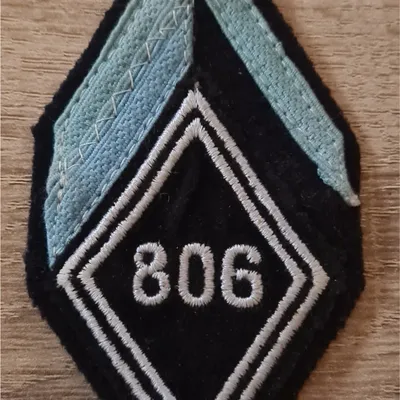 Losange 806eme GRET / Modèle Troupe / Caporal Maître Ouvrier 