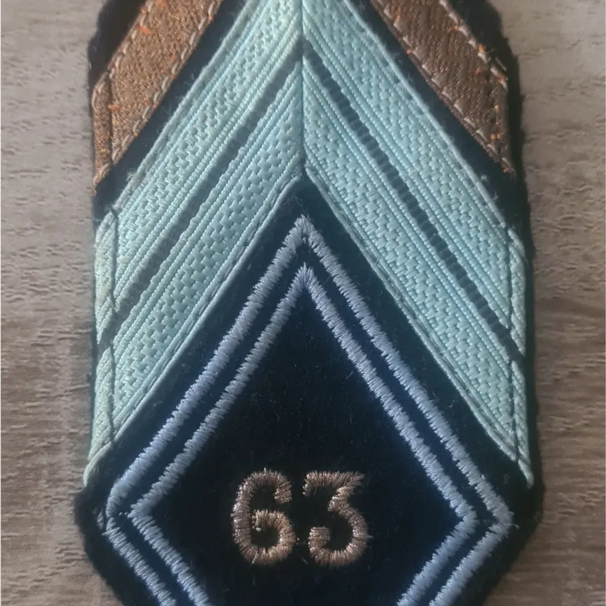 Losange 63eme CT / Modèle Cadre / Caporal Chef 