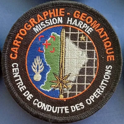Cartographe - Géomatique - Centre de conduite des opérations - Mission Harpie 