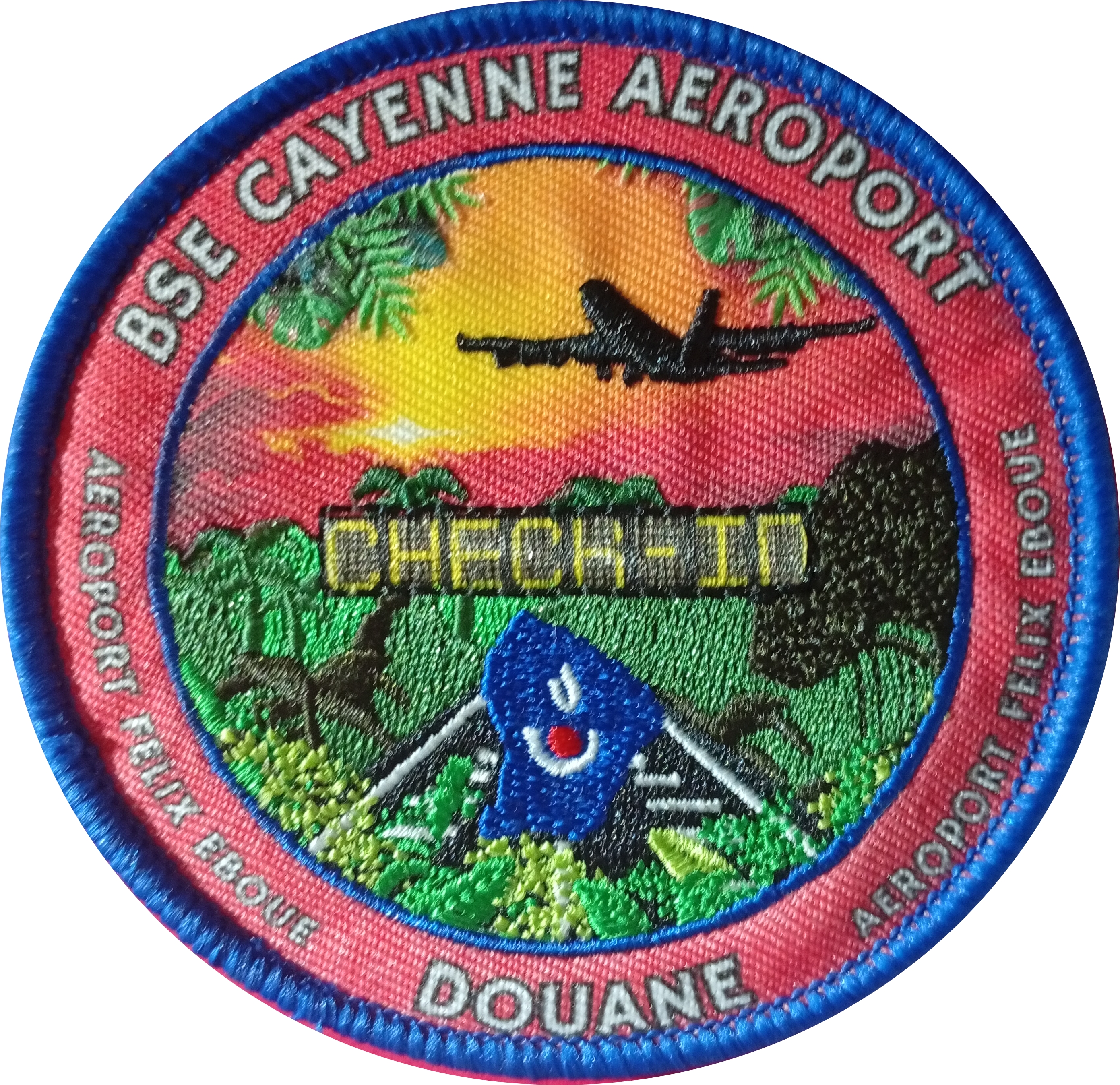 BSE - Cayenne Aéroport - Douane - Aéroport Felix Eboué - Chek-in