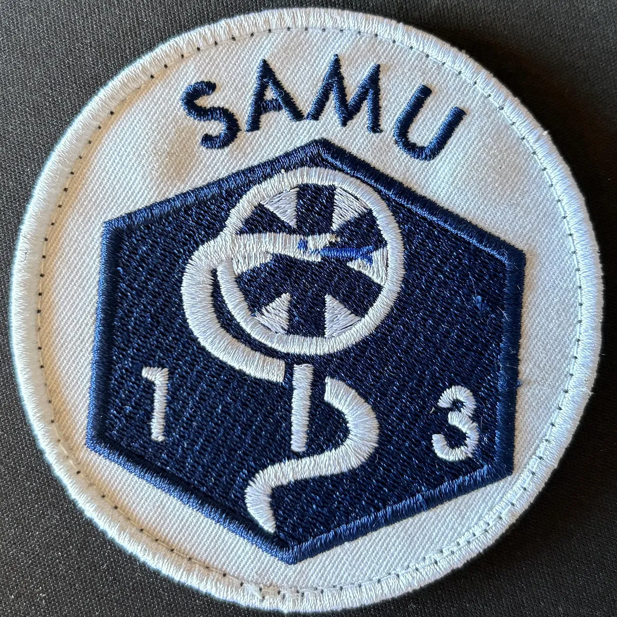 SAMU 13 Marseille Brodé