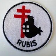 SNA Rubis équipage rouge variante 3 feutrine