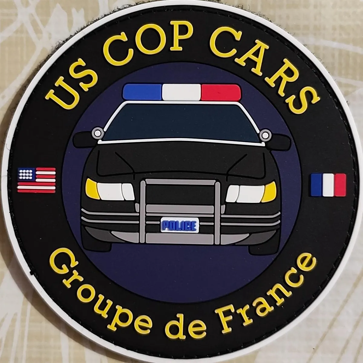 US Cops Cars groupe de France 