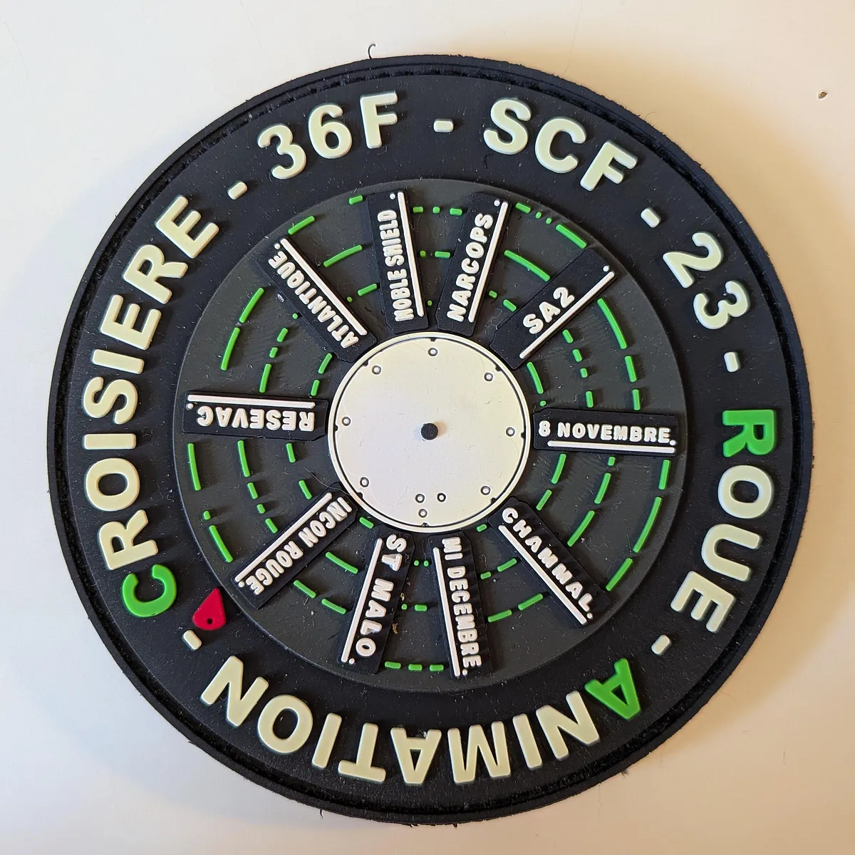 Flotille 36F roue animation croisière 