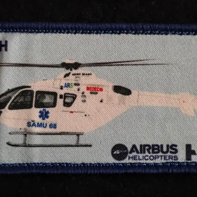 HéliSMUR 68 Mulhouse Nametag 