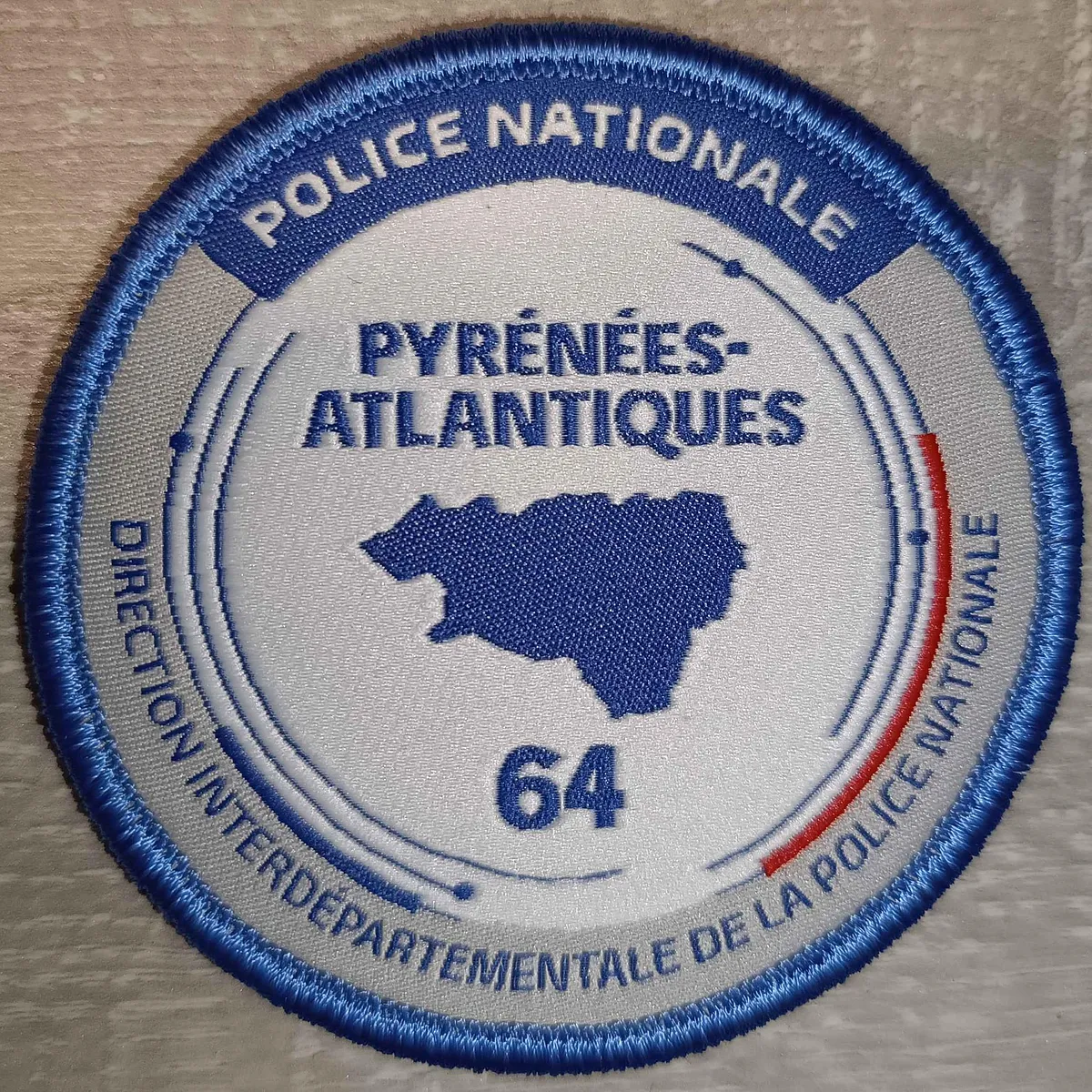 Ecusson DIPN 64 (Pyrénées-Atlantiques)