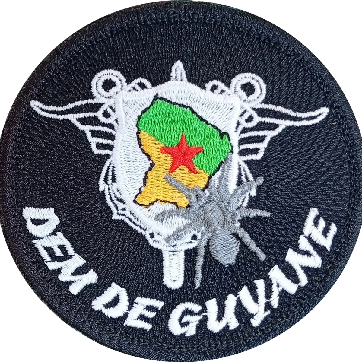 DEM de Guyane - Fond Noir