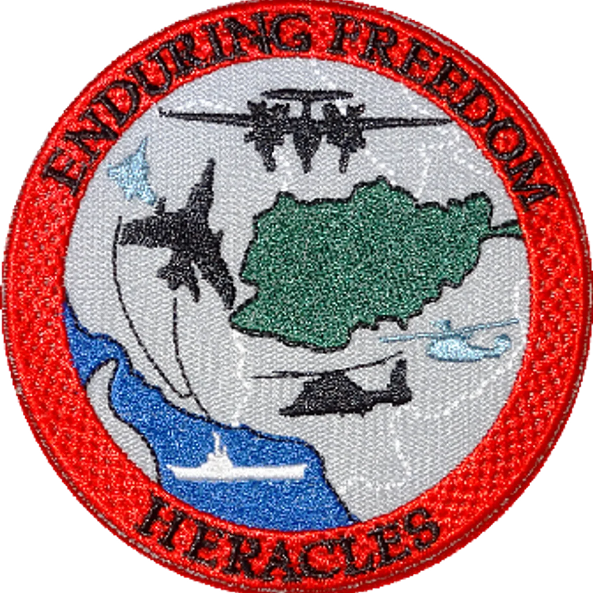 Charles de Gaulle - Héracles - Enduring Freedom