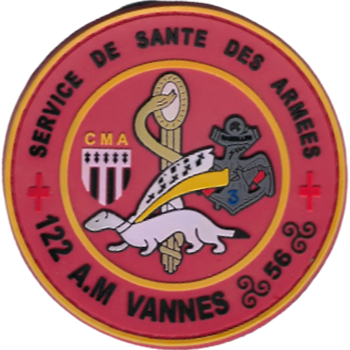 SSA : Antenne Médicale 122 (Vannes) PVC
