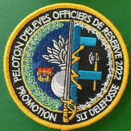 Peloton d'Eleves Oficiers de Réserve 2022 - Promotion SLT Delefosse