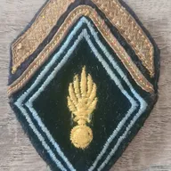 Losange HR / 2 soutaches / Modèle cadre école / Sergent VSL