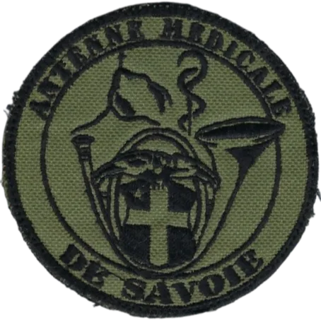 SSA : Antenne Médicale 70 (Chambéry) AM de Savoie Fond vert