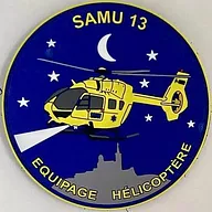 Helismur 13 équipage hélicoptère de nuit phosphorescent 