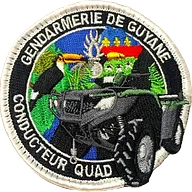 Conducteur Quad Gendarmerie Guyane