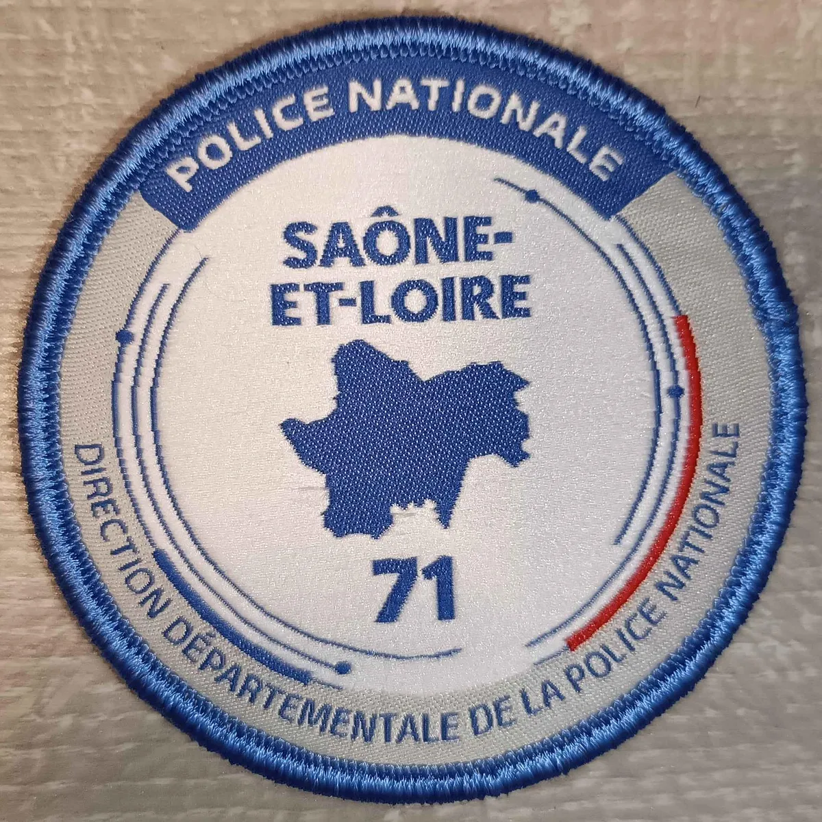 Ecusson DDPN 71 (Saône-et-Loire)