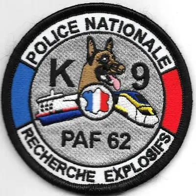 PAF - K 9 Recherche Explosifs - 62
