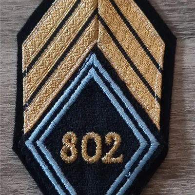 Losange 802eme GRET / Modèle Cadre / Sergent Chef 