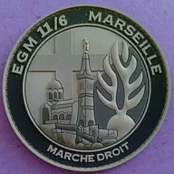 EGM 11/6 Marseille - Marche Droit - Noir - 1