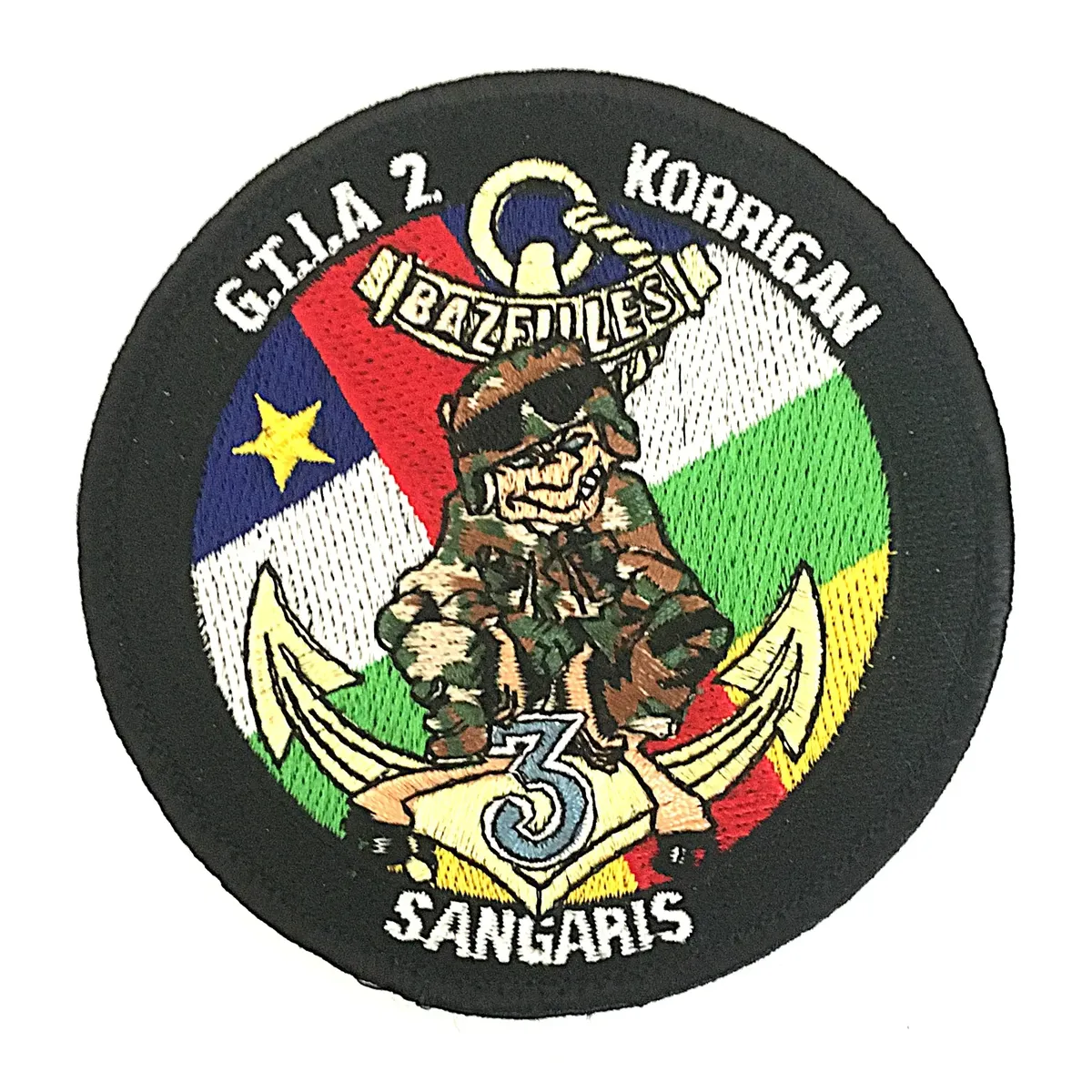 3e Régiment d'Infanterie de Marine - GTIA 2 Korrigan - Sangaris
