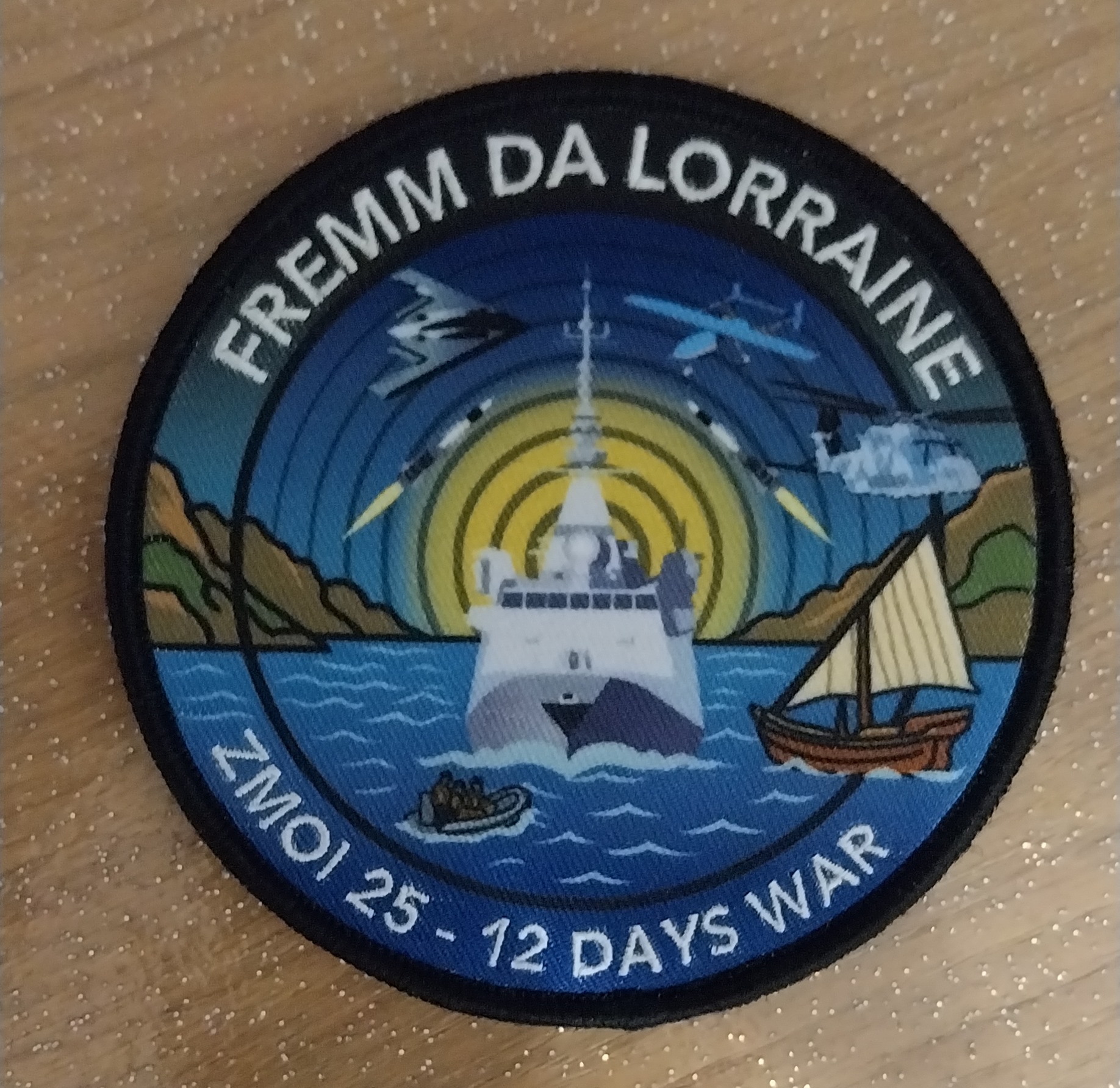 Fremm lorraine version imprimé