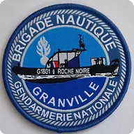 Écusson brigade nautique de Granville 