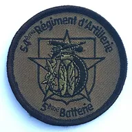 54e Régiment d'Artillerie - 5e batterie