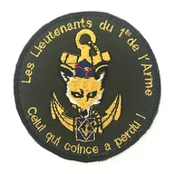 1er RAMa - Les lieutenants
