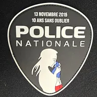Insigne 10 ans du 13 novembre 2015
